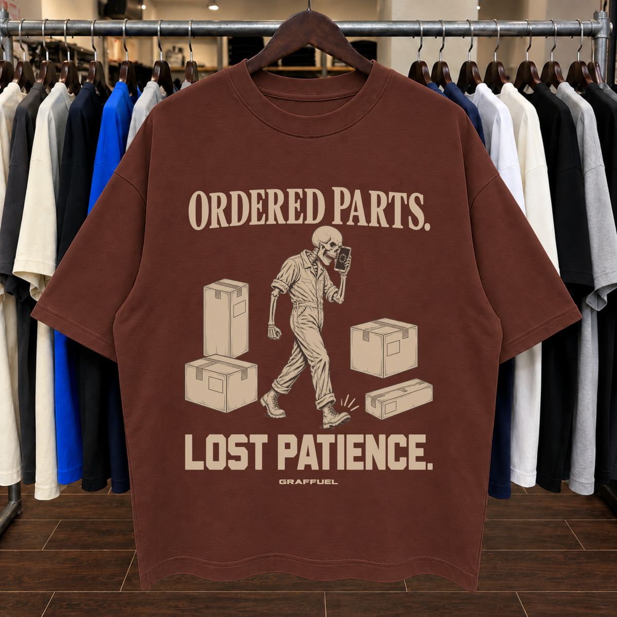 ✅ PEDIDO DE REPUESTOS. PERDÍ LA PACIENCIA. - Camiseta Oversized