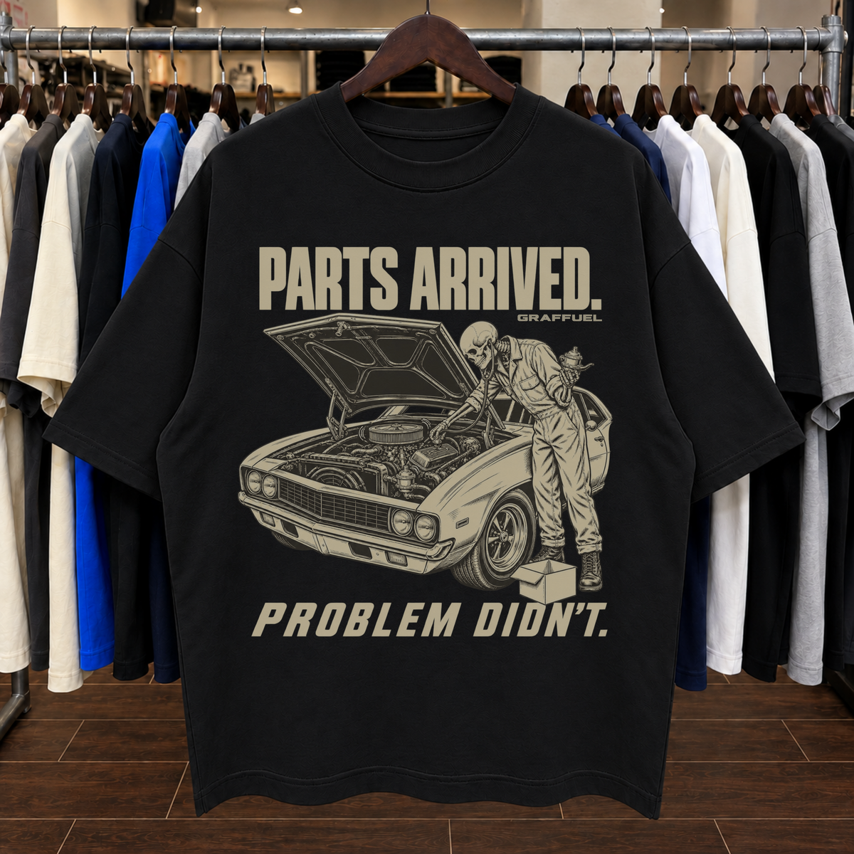 LLEGARON LAS PIEZAS. EL PROBLEMA NO - Camiseta Oversized