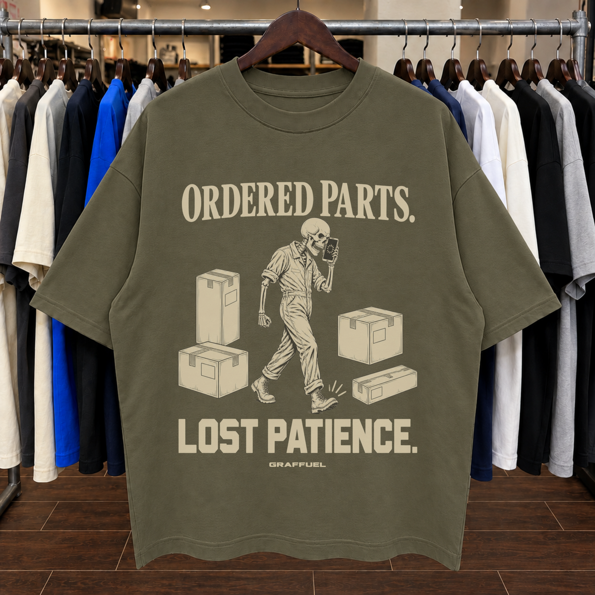 ✅ PEDIDO DE REPUESTOS. PERDÍ LA PACIENCIA. - Camiseta Oversized