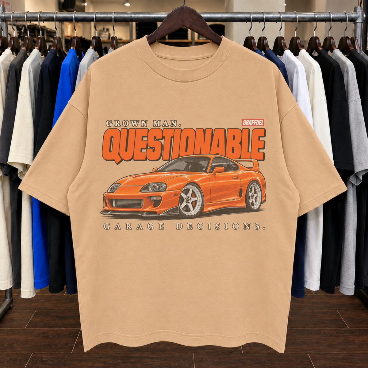 GARAGE DECISIONS - Tee Oversized