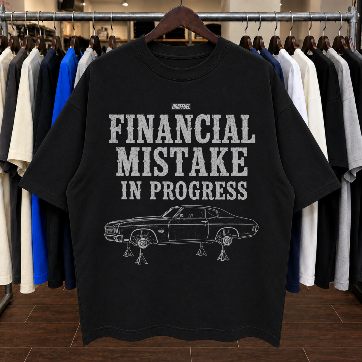 ERROR FINANCIERO EN PROCESO - Camiseta Oversized