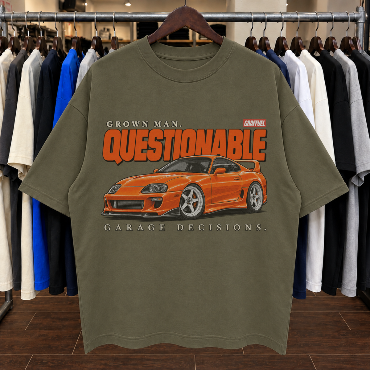 GARAGE DECISIONS - Tee Oversized