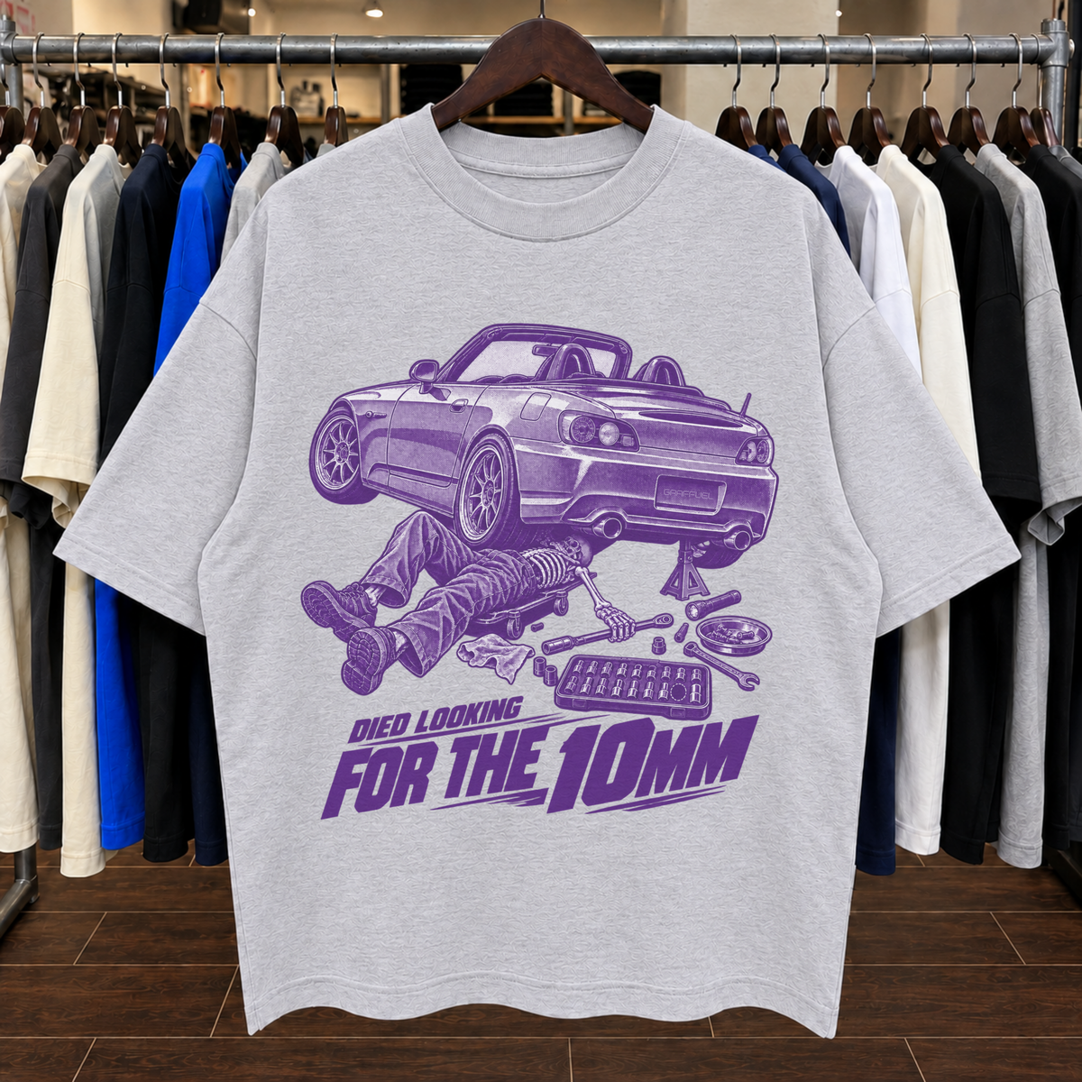 DIED LOOKING FOR THE 10MM - Tee Oversized