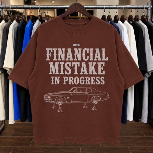 FINANCIAL MISTAKE IN PROGRESS - Tee Oversized