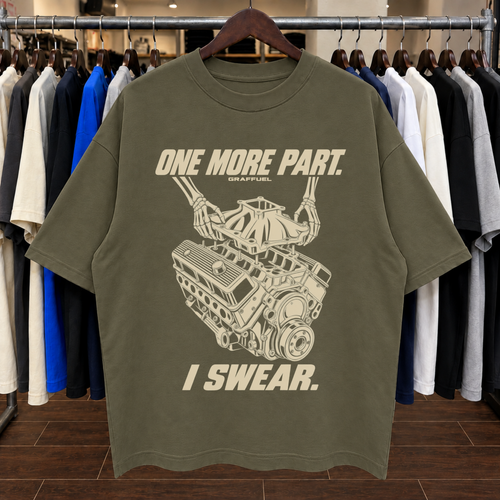 ✅ UNA PARTE MÁS. LO JURO. - Camiseta Oversized