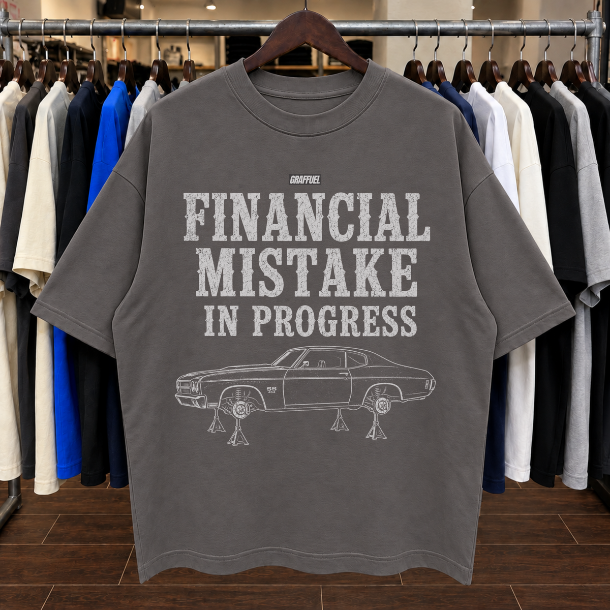 ERROR FINANCIERO EN PROCESO - Camiseta Oversized