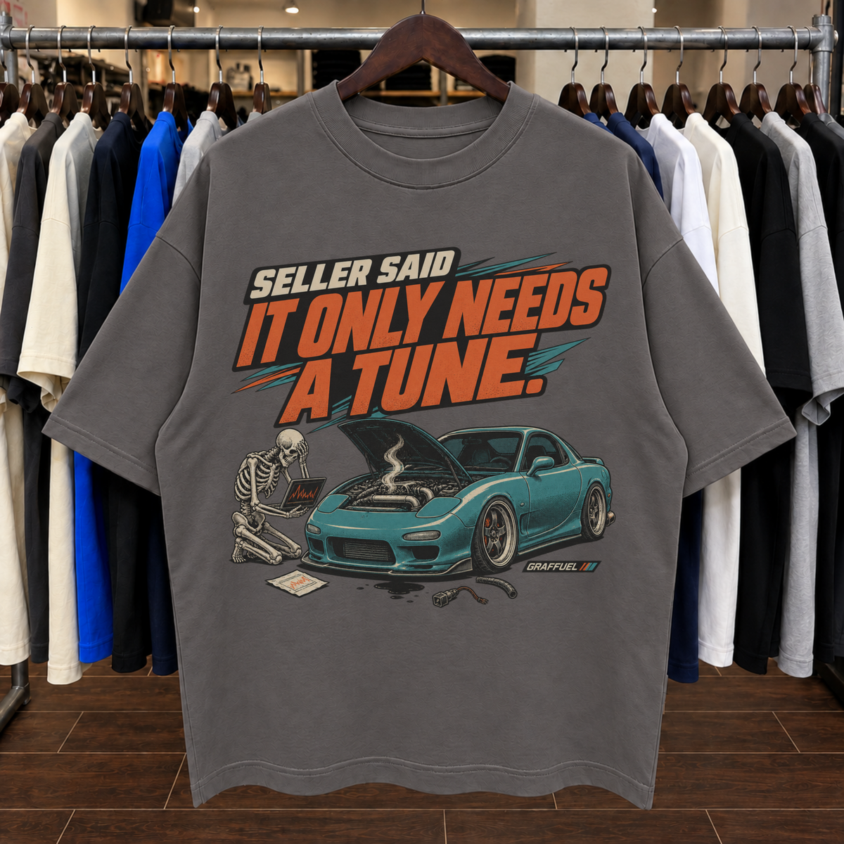SELLER SAID IT ONLY NEEDS A TUNE. - Tee Oversized