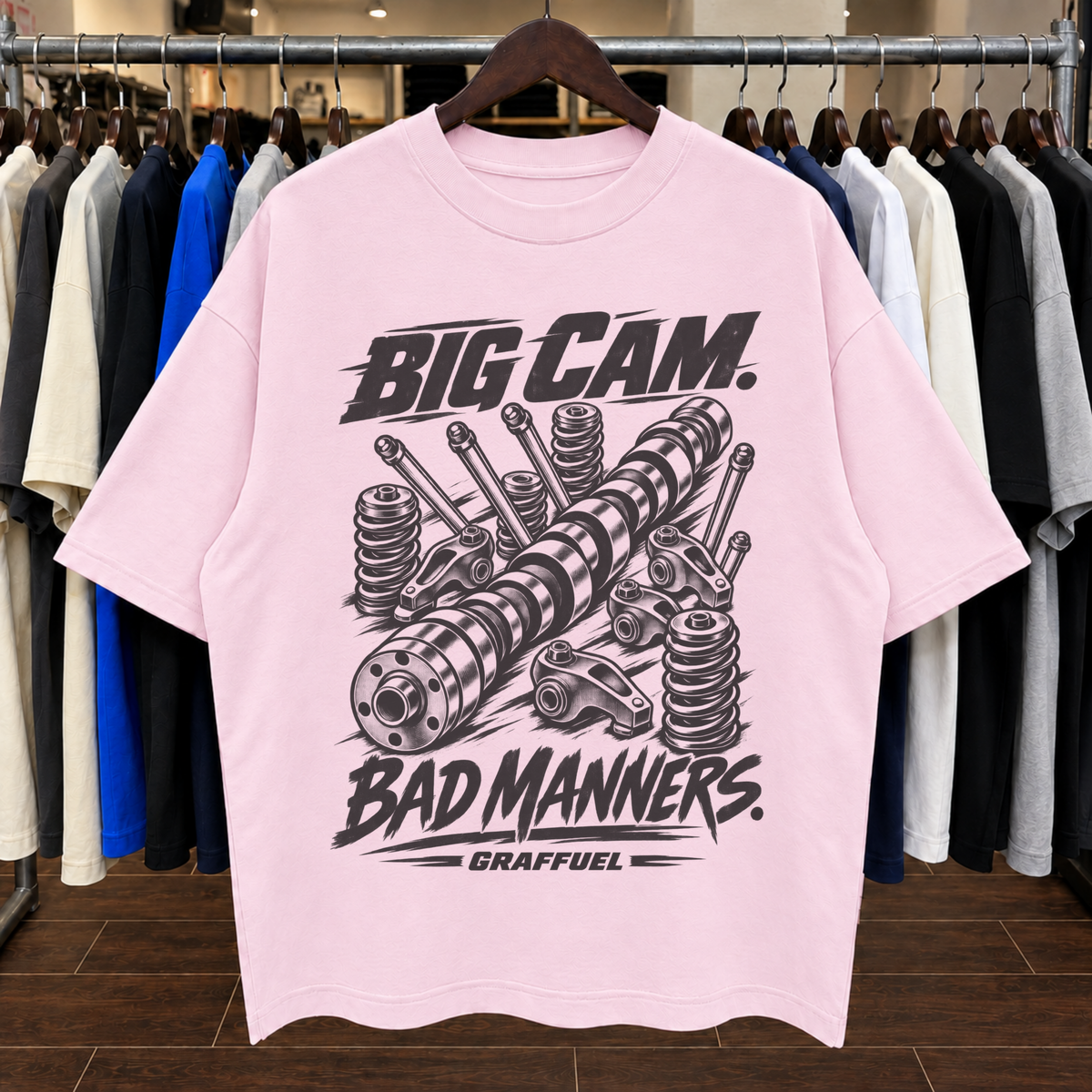 BIG CAM. MALOS MODALES. - Camiseta Oversize