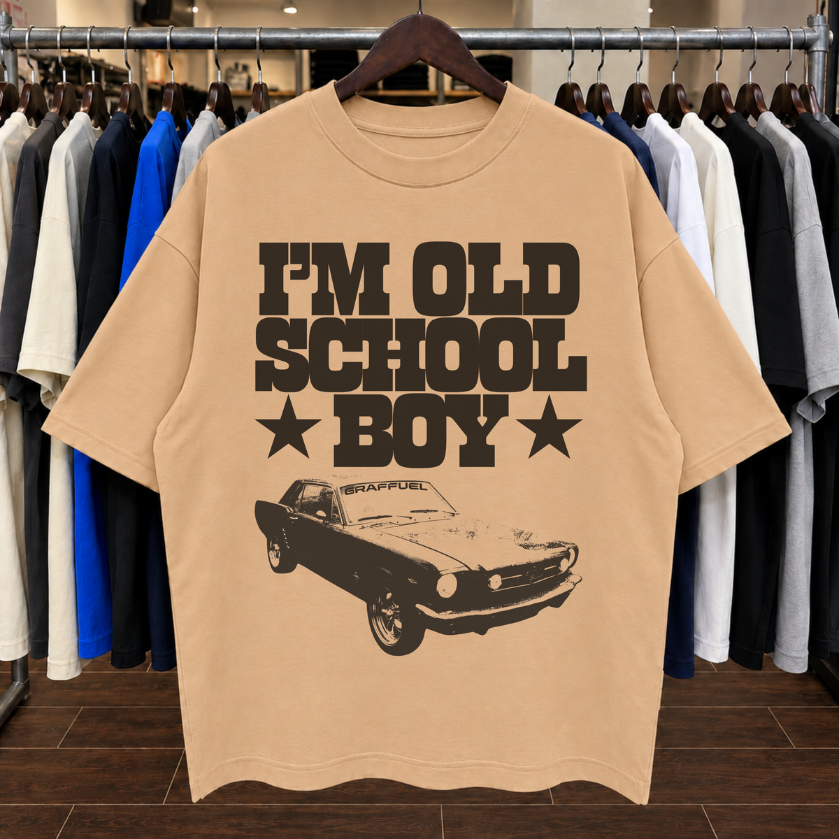 SOY DE LA VIEJA ESCUELA CHICO - Camiseta Oversize