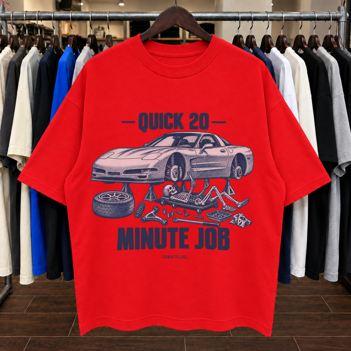 ✅ TRABAJO RÁPIDO DE 20 MINUTOS - Camiseta Oversized