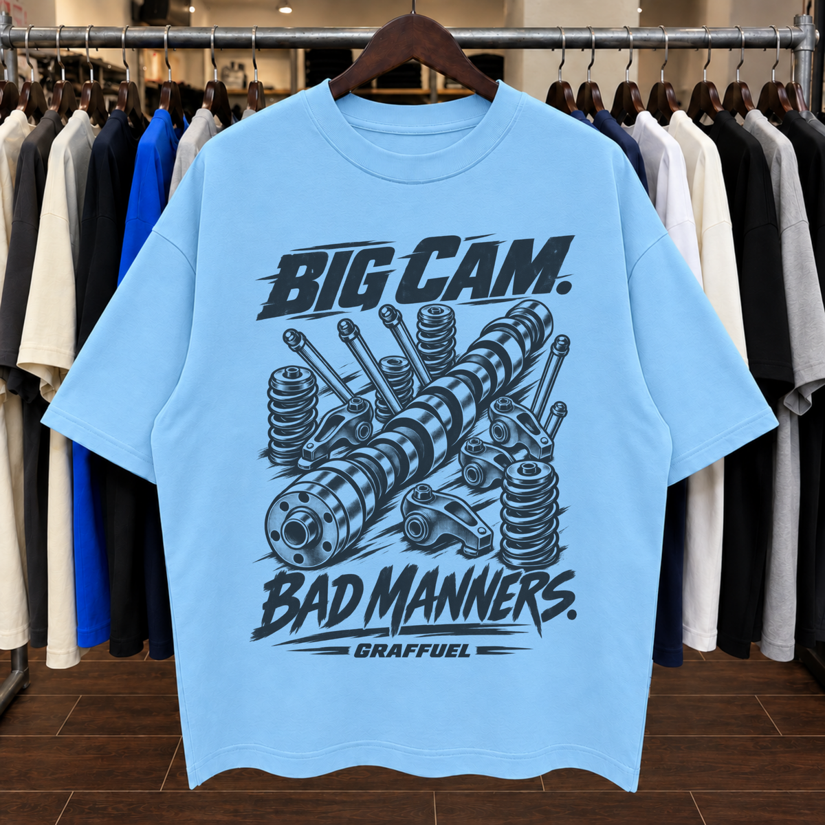 BIG CAM. MALOS MODALES. - Camiseta Oversize