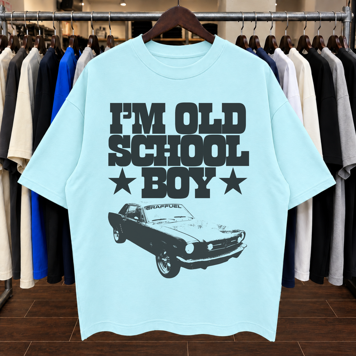 SOY DE LA VIEJA ESCUELA CHICO - Camiseta Oversize