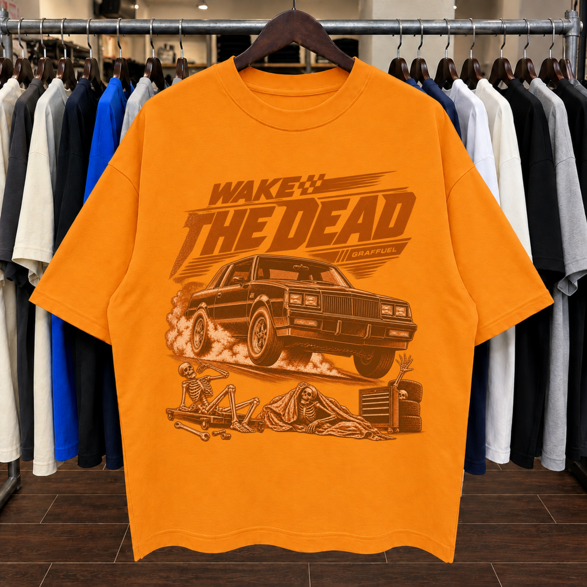 DESPIERTA A LOS MUERTOS - Camiseta Oversized