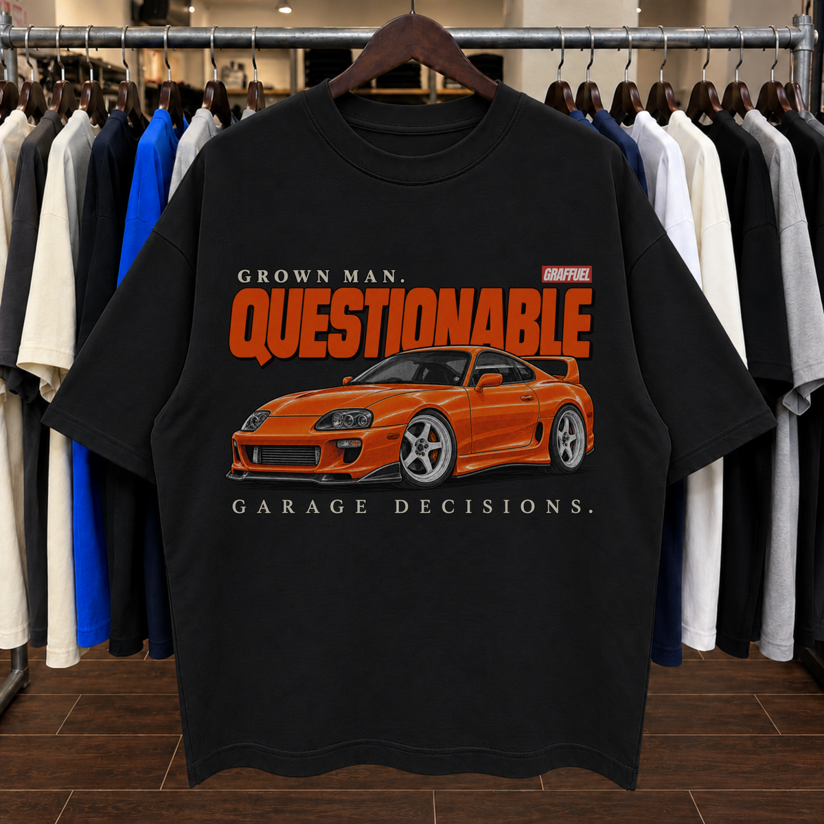 GARAGE DECISIONS - Tee Oversized