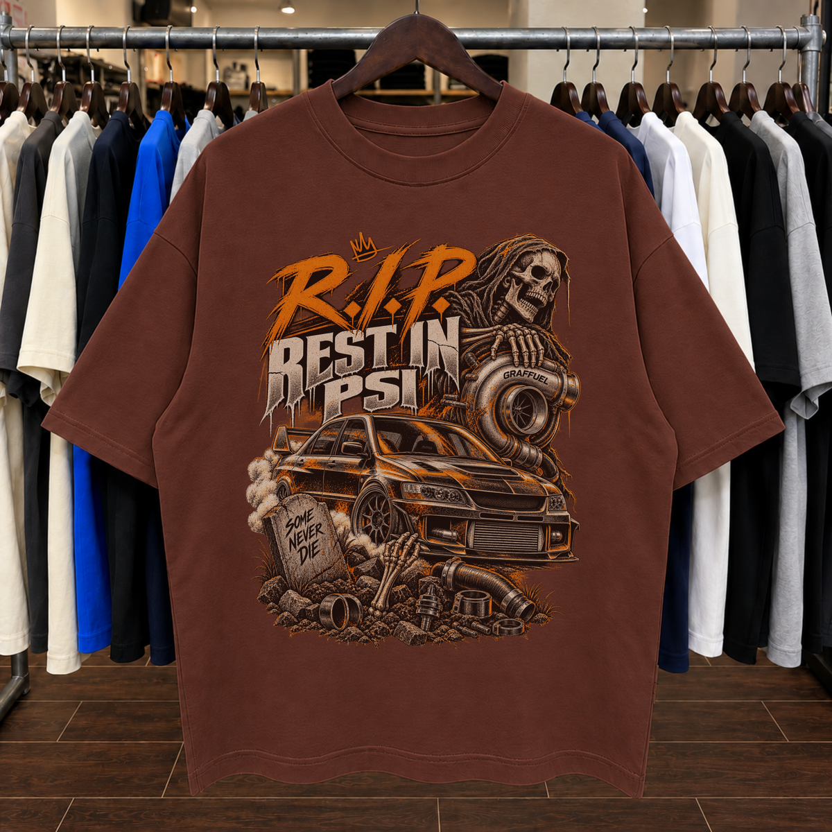 R.I.P. REST IN PSI - Tee Oversized