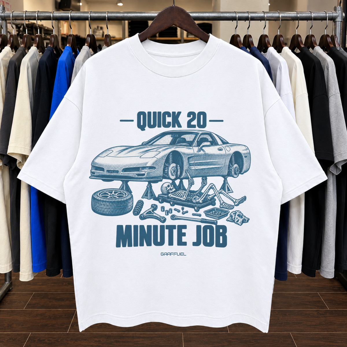 ✅ TRABAJO RÁPIDO DE 20 MINUTOS - Camiseta Oversized