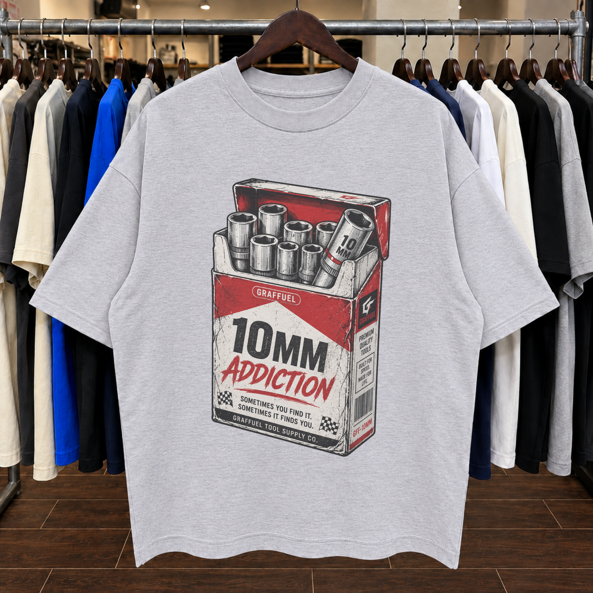 10MM ADDICTION - Tee Oversized