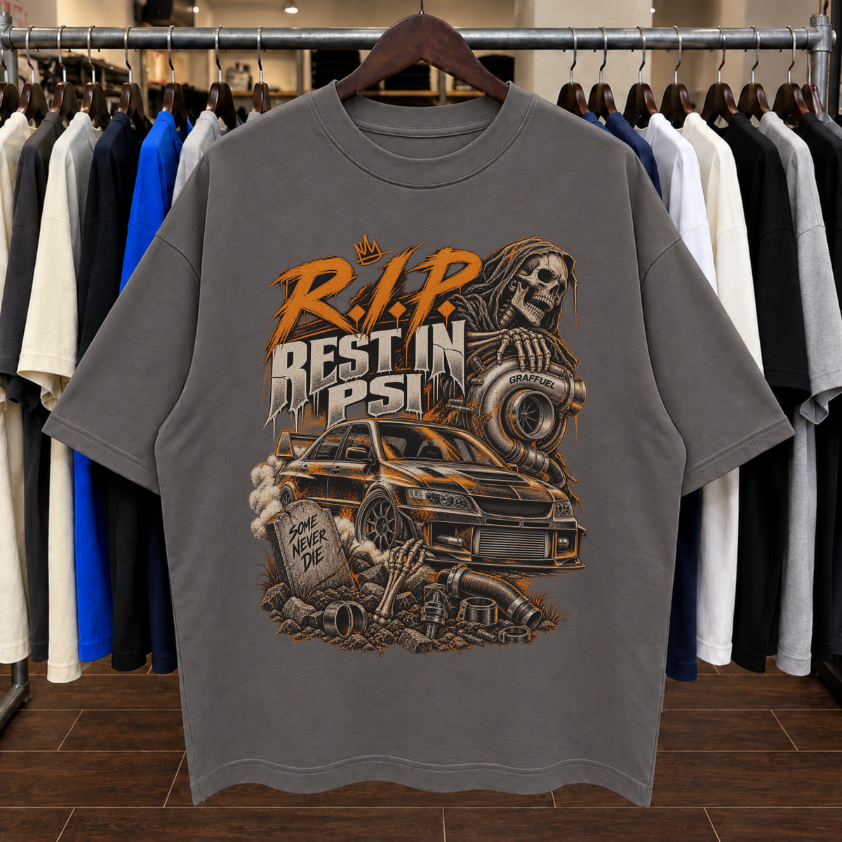 R.I.P. REST IN PSI - Tee Oversized