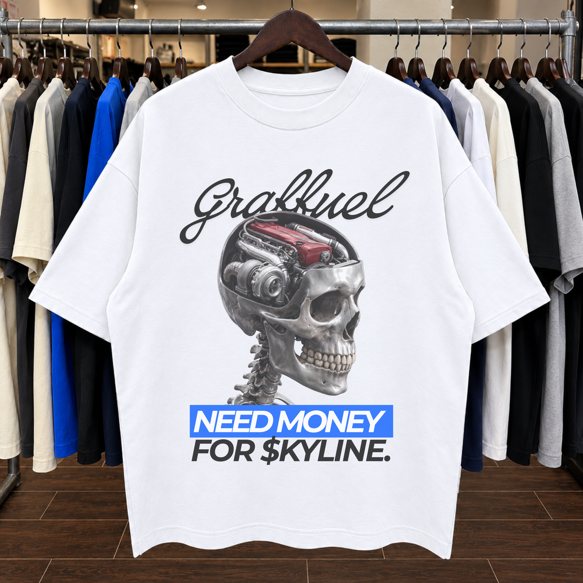 NEED MONEY FOR $KYLINE - Tee Oversized