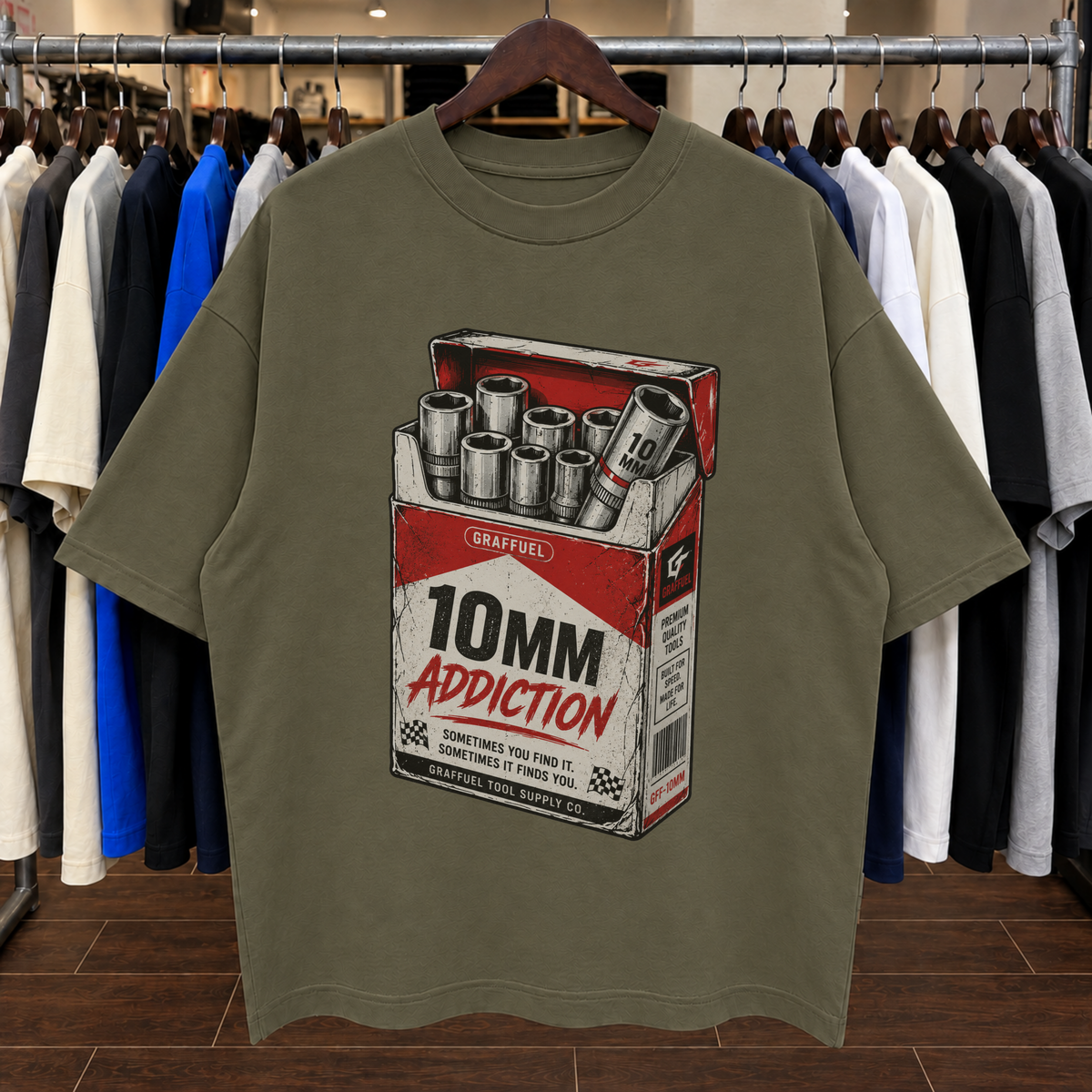 10MM ADDICTION - Tee Oversized