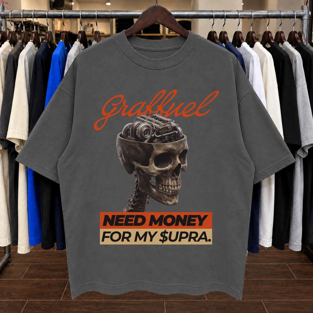 ✅ NECESITO DINERO PARA $UPRA - Camiseta Oversize