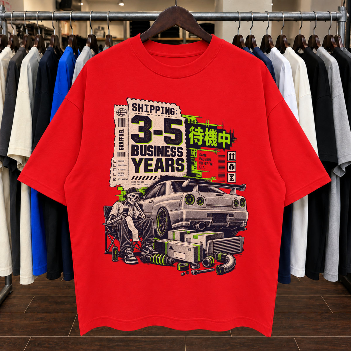 ENVÍO: 3-5 DÍAS HÁBILES. - Camiseta Oversized