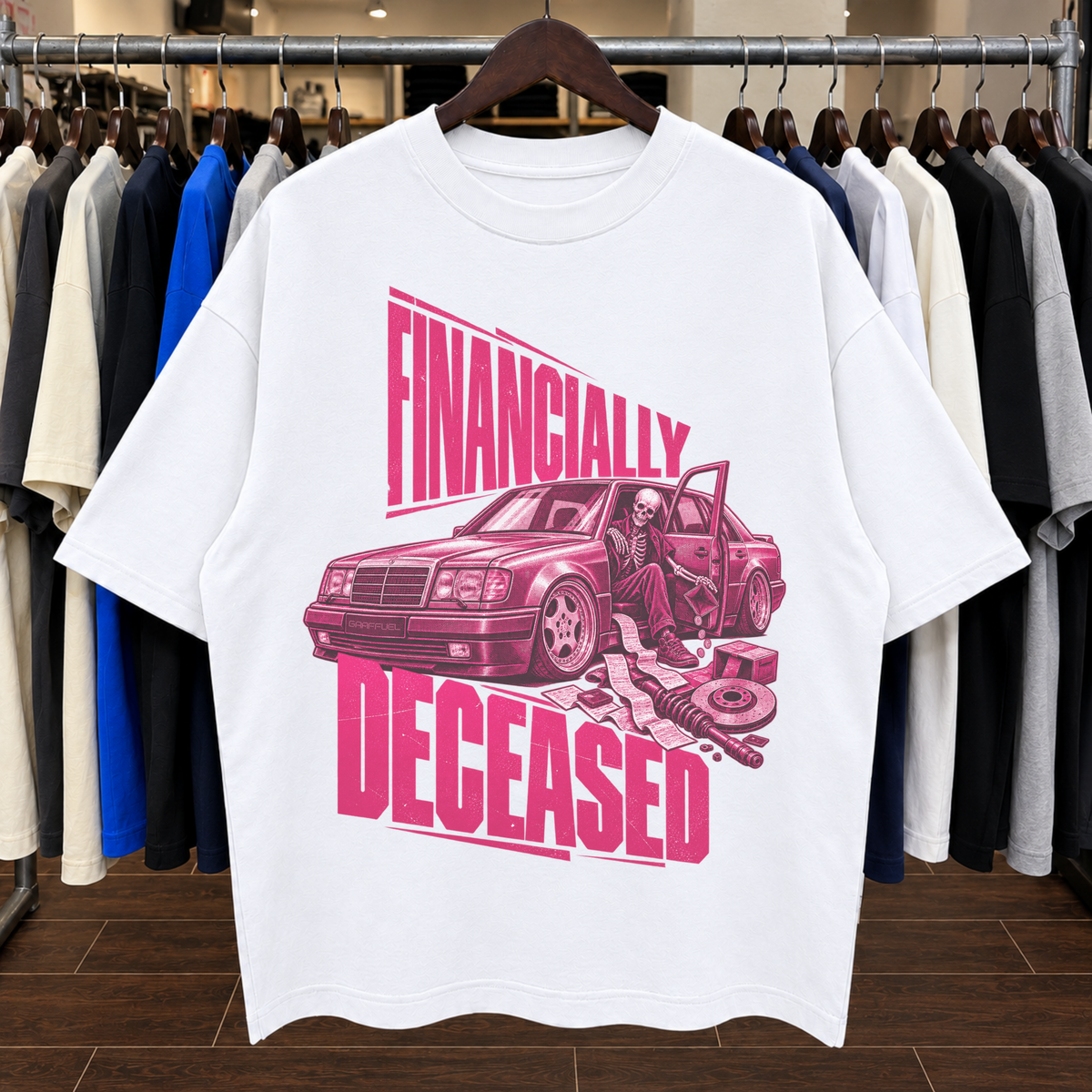 FINANCIALLY DECEASED - Tee Oversized