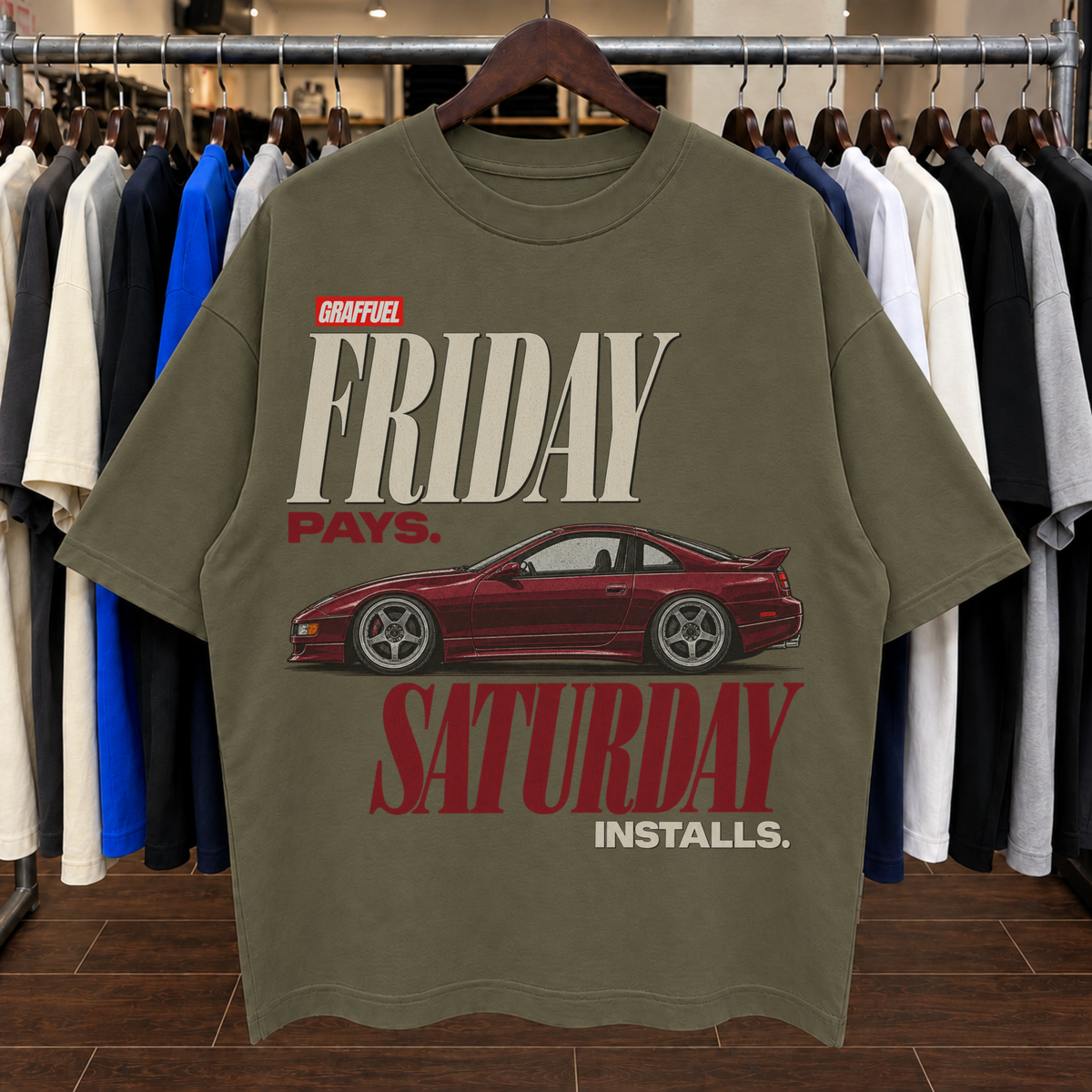 FRIDAY PAYS - Tee Oversized