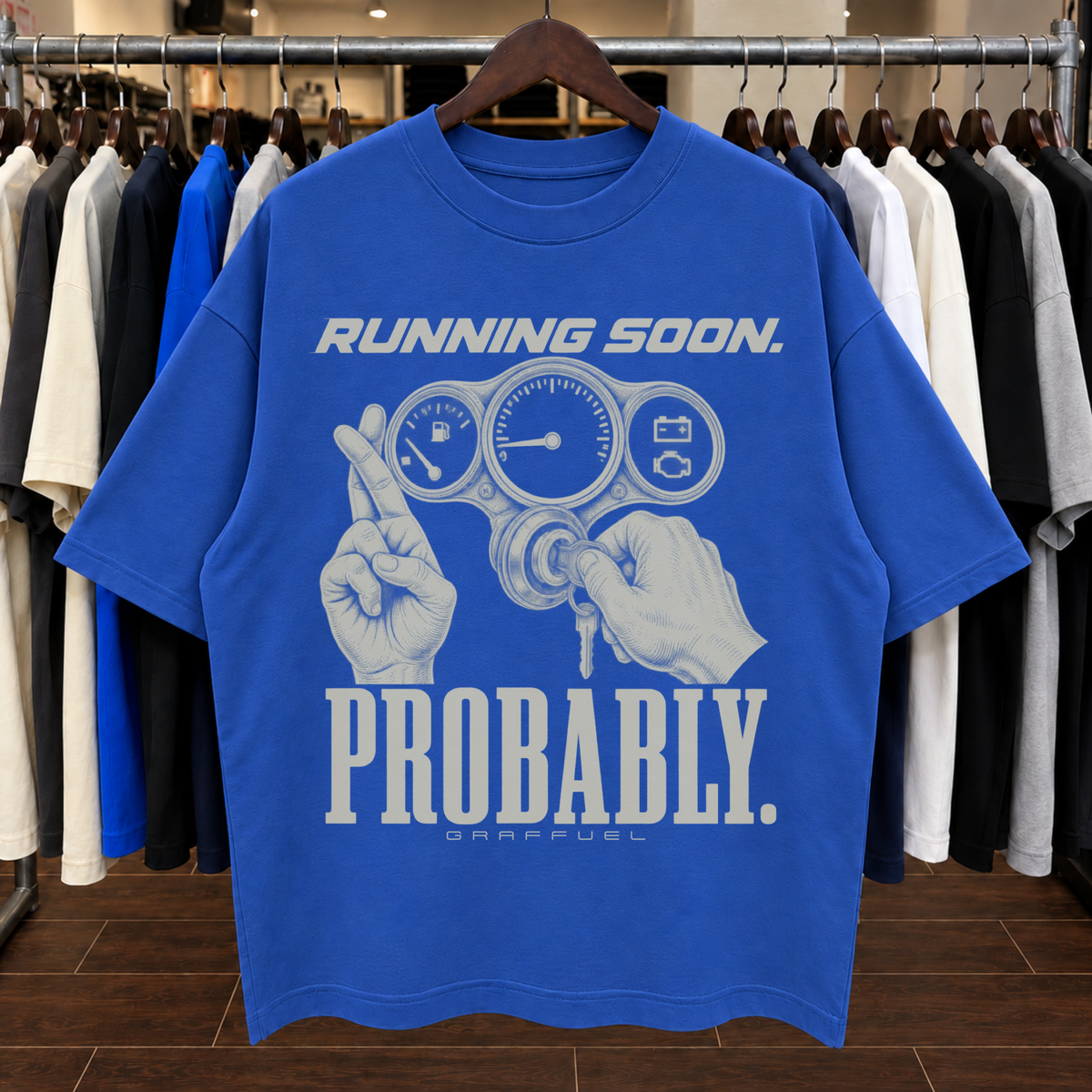 RUNNING SOON. PROBABLY. - Tee Oversized