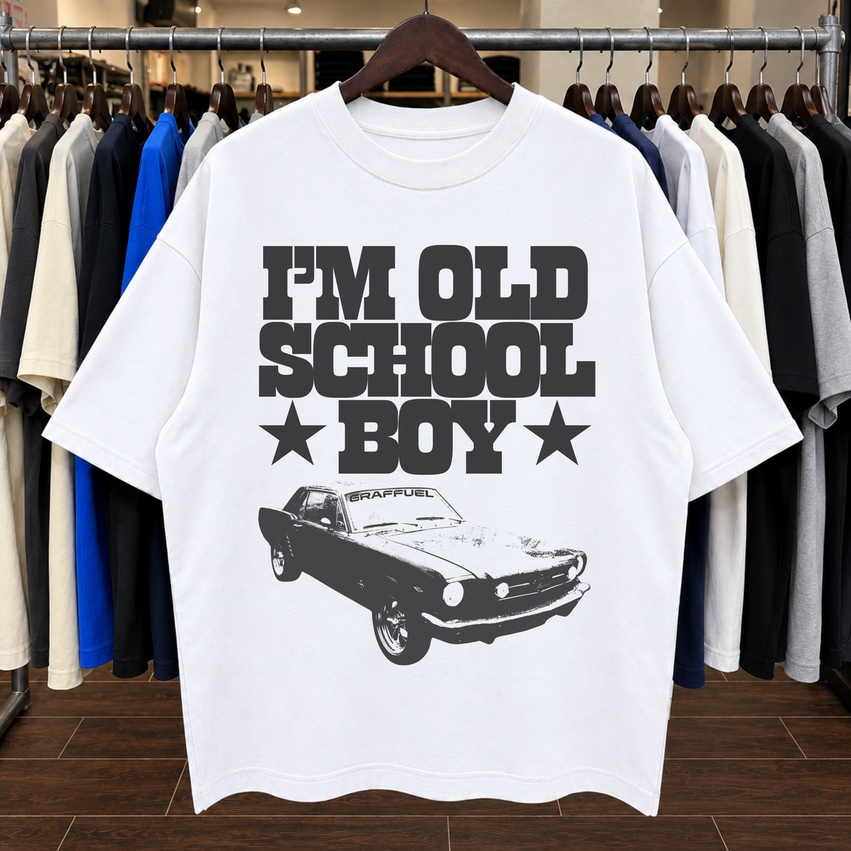 SOY DE LA VIEJA ESCUELA CHICO - Camiseta Oversize