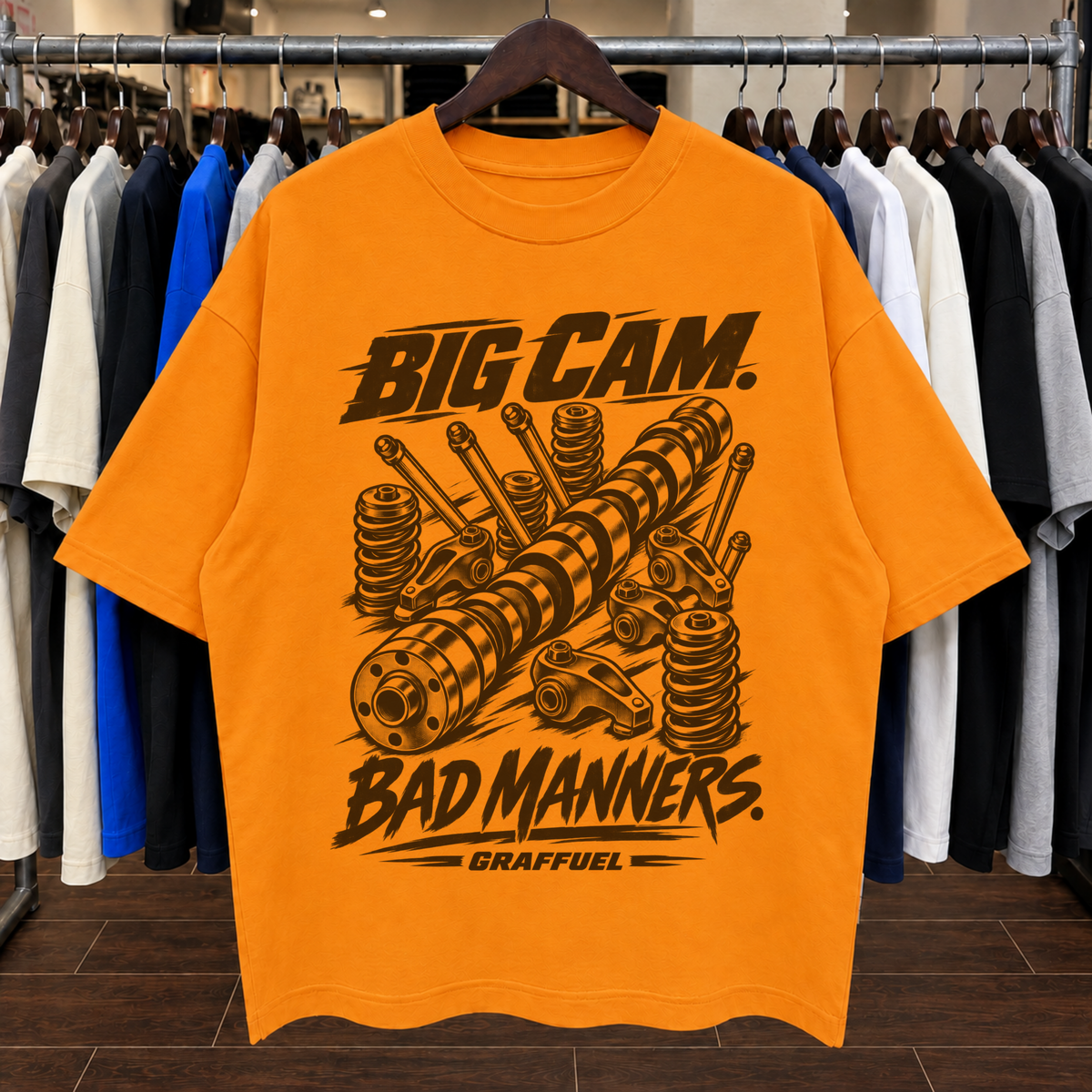BIG CAM. MALOS MODALES. - Camiseta Oversize