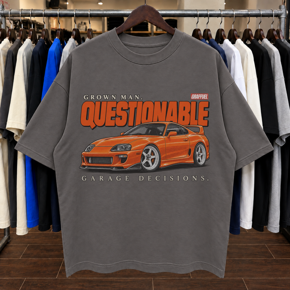 GARAGE DECISIONS - Tee Oversized