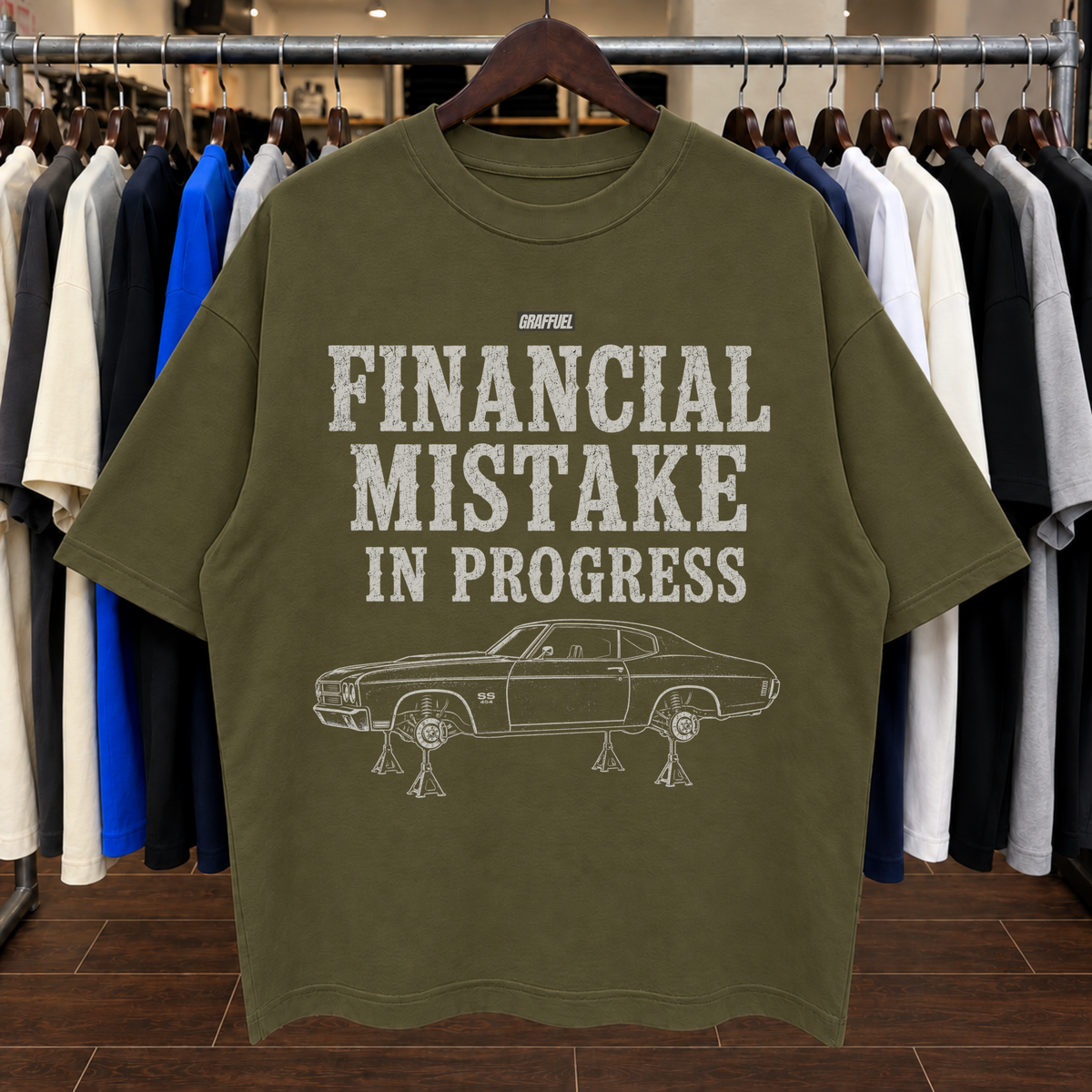 ERROR FINANCIERO EN PROCESO - Camiseta Oversized
