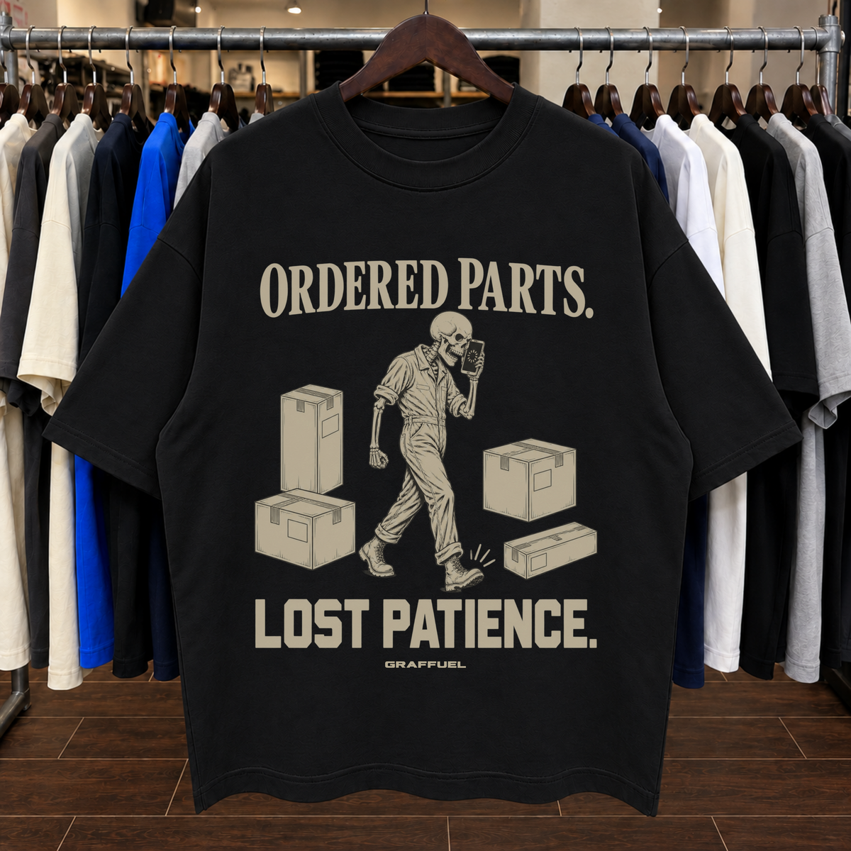 ✅ PEDIDO DE REPUESTOS. PERDÍ LA PACIENCIA. - Camiseta Oversized