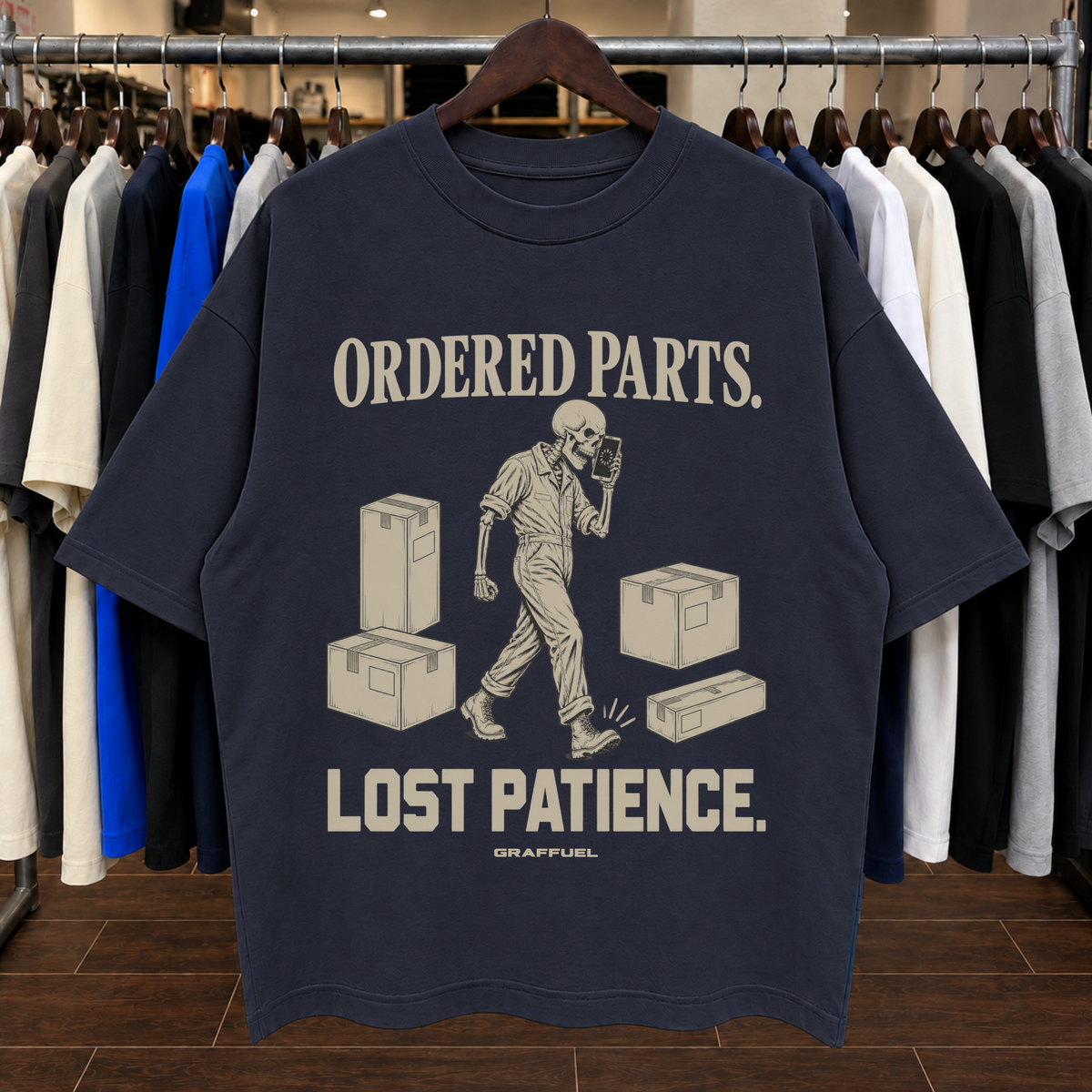 ✅ PEDIDO DE REPUESTOS. PERDÍ LA PACIENCIA. - Camiseta Oversized