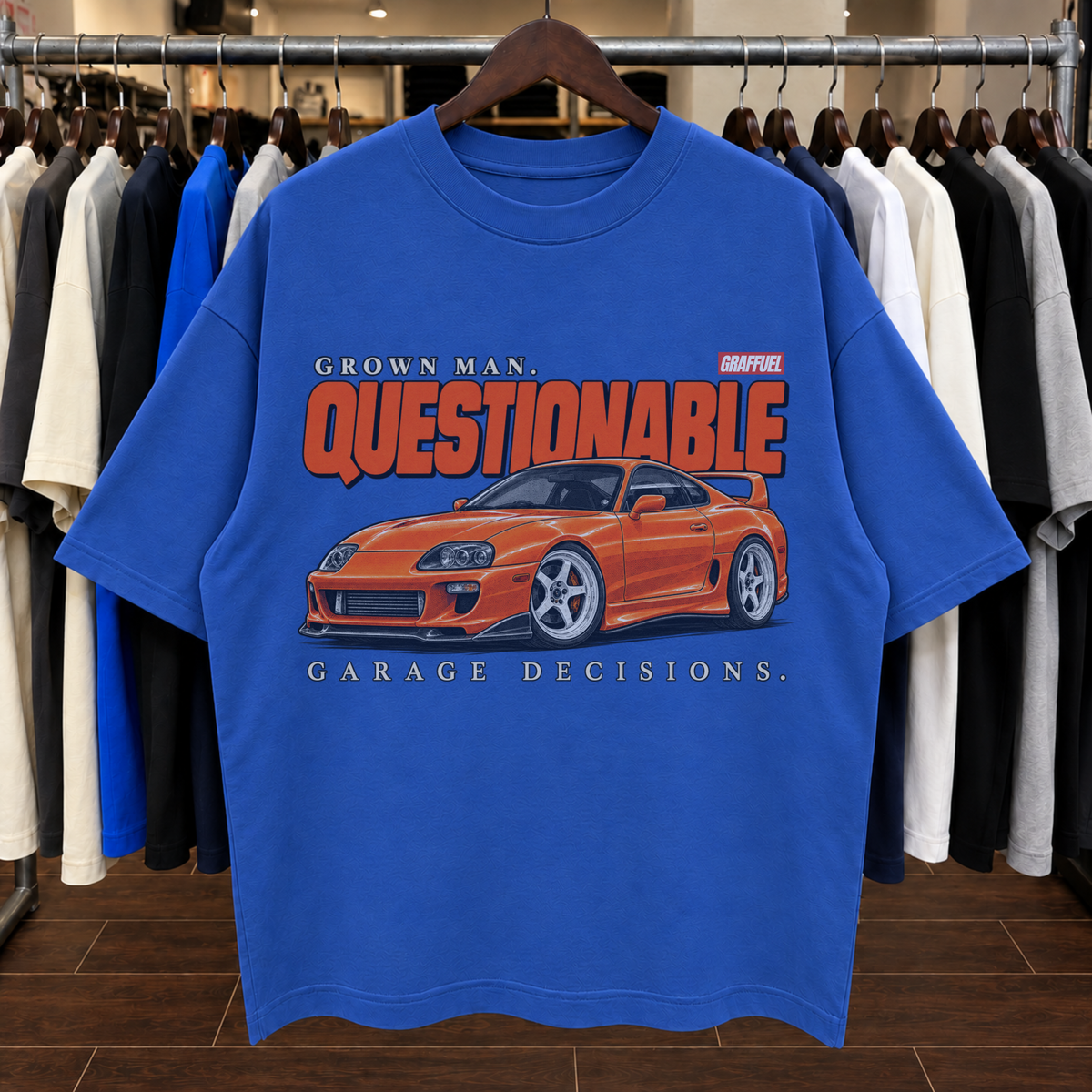 GARAGE DECISIONS - Tee Oversized