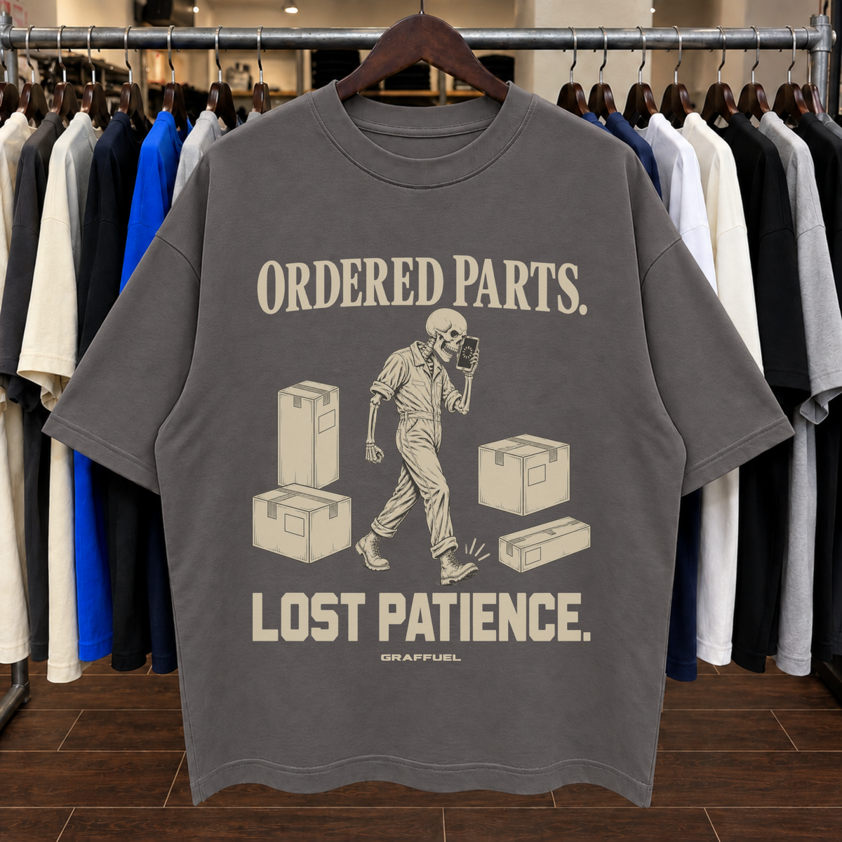 ✅ PEDIDO DE REPUESTOS. PERDÍ LA PACIENCIA. - Camiseta Oversized