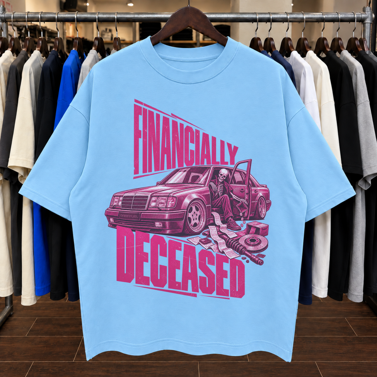 FINANCIALLY DECEASED - Tee Oversized