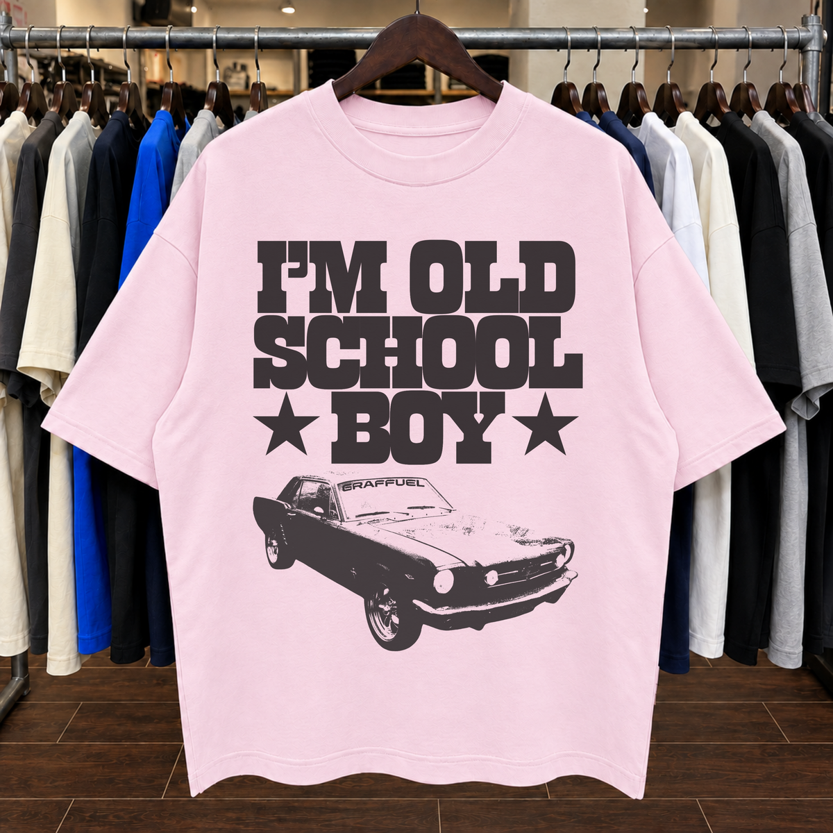 SOY DE LA VIEJA ESCUELA CHICO - Camiseta Oversize