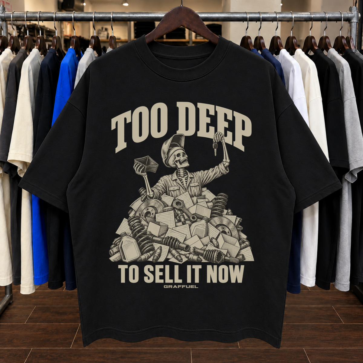 TO DEEP TO SELL IT NOW - Tee Oversized