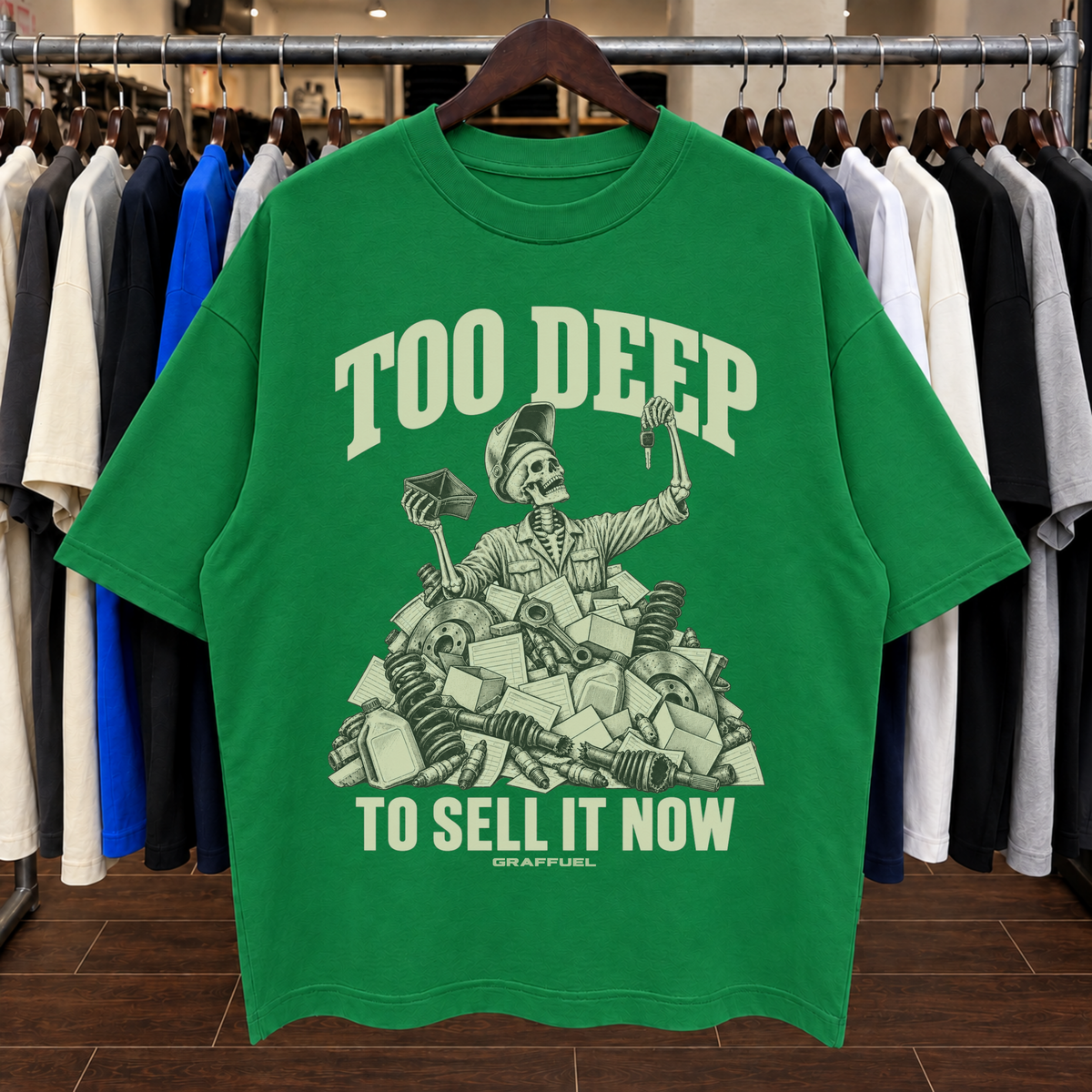 TO DEEP TO SELL IT NOW - Tee Oversized