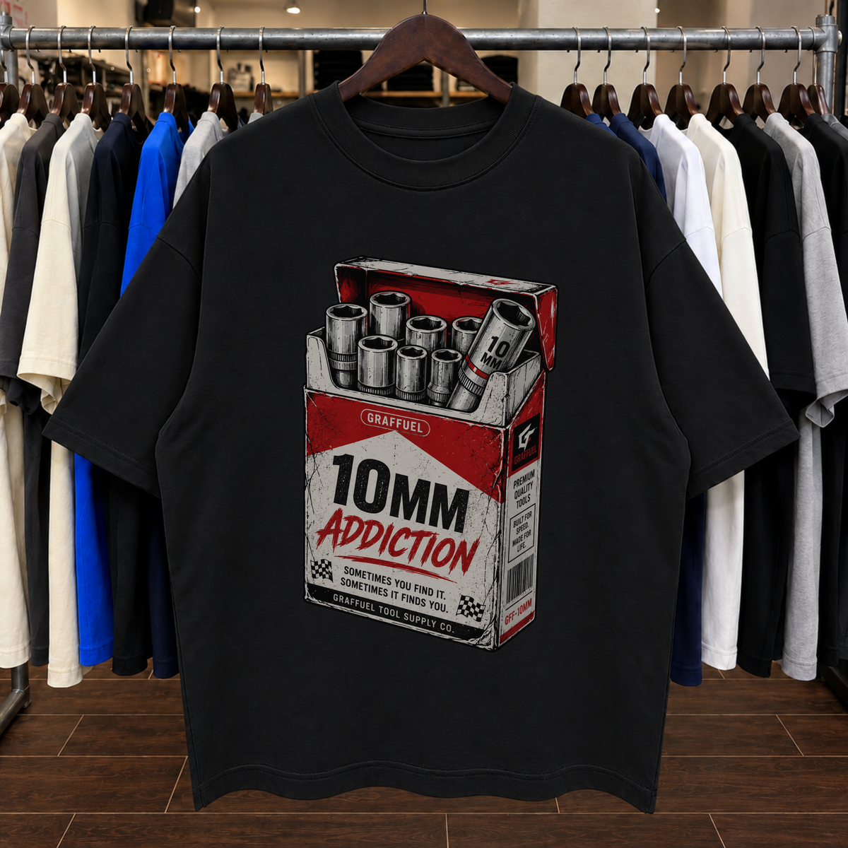 10MM ADDICTION - Tee Oversized