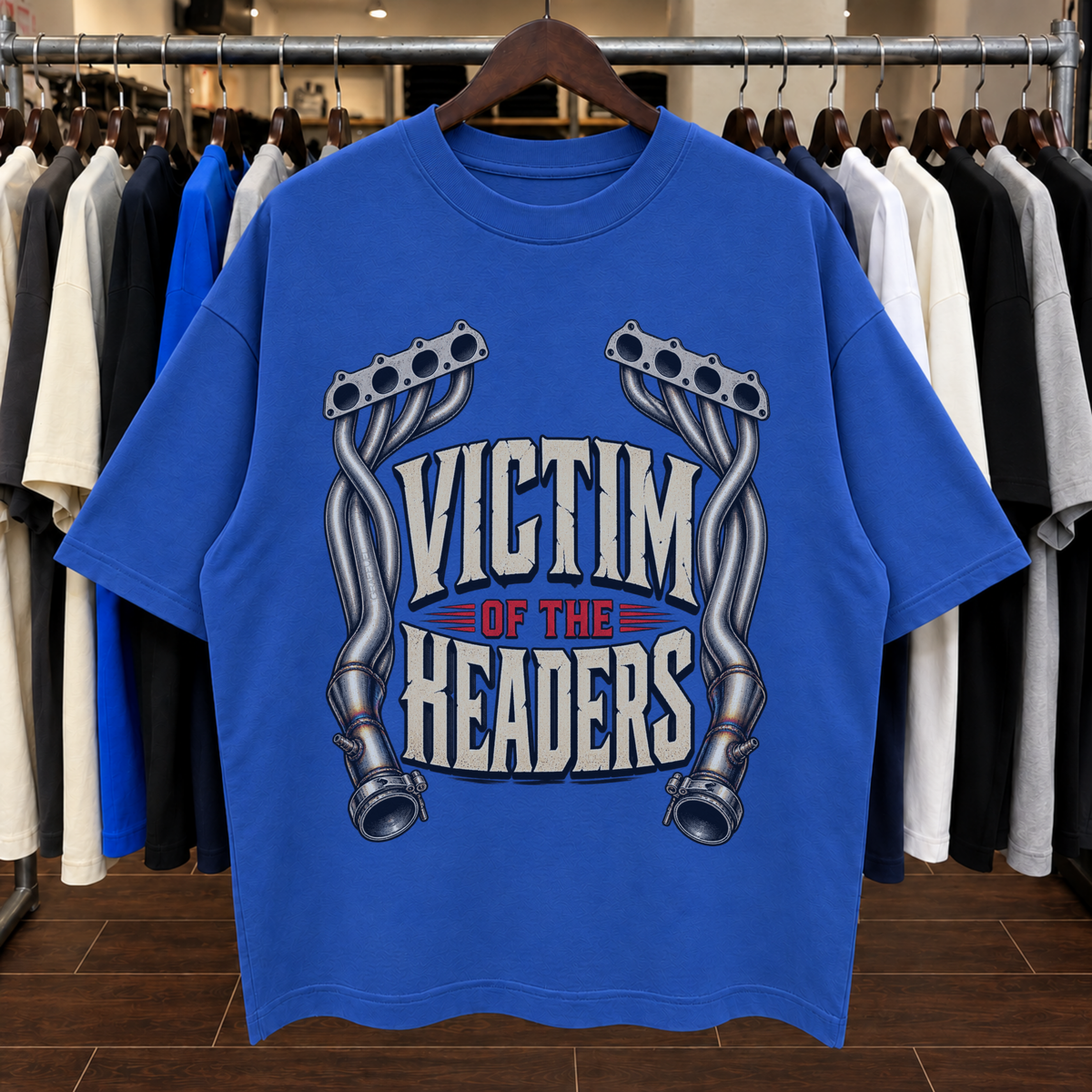 VICTIM OF THE HEADERS 1.0 - Tee Oversized
