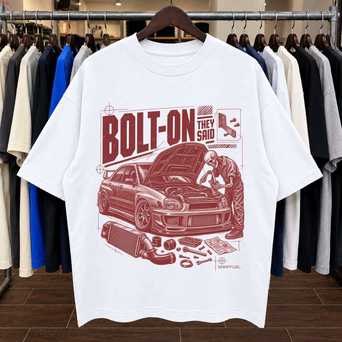 BOLT-ON THEY SAID - Tee Oversized
