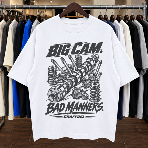 BIG CAM. MALOS MODALES. - Camiseta Oversize