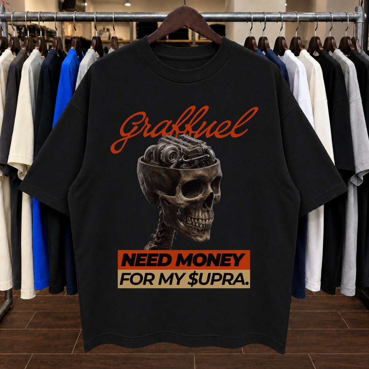 ✅ NECESITO DINERO PARA $UPRA - Camiseta Oversize
