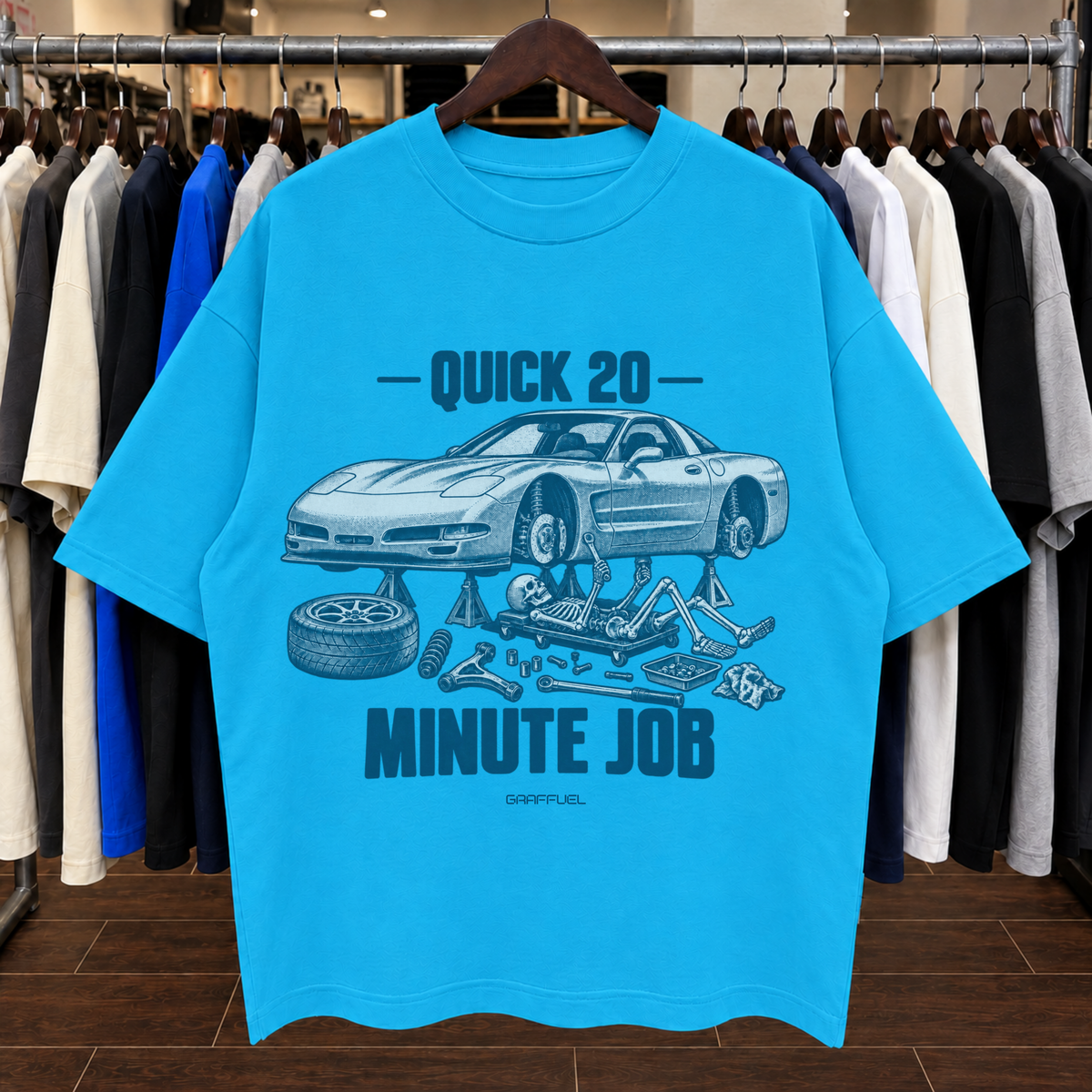✅ TRABAJO RÁPIDO DE 20 MINUTOS - Camiseta Oversized