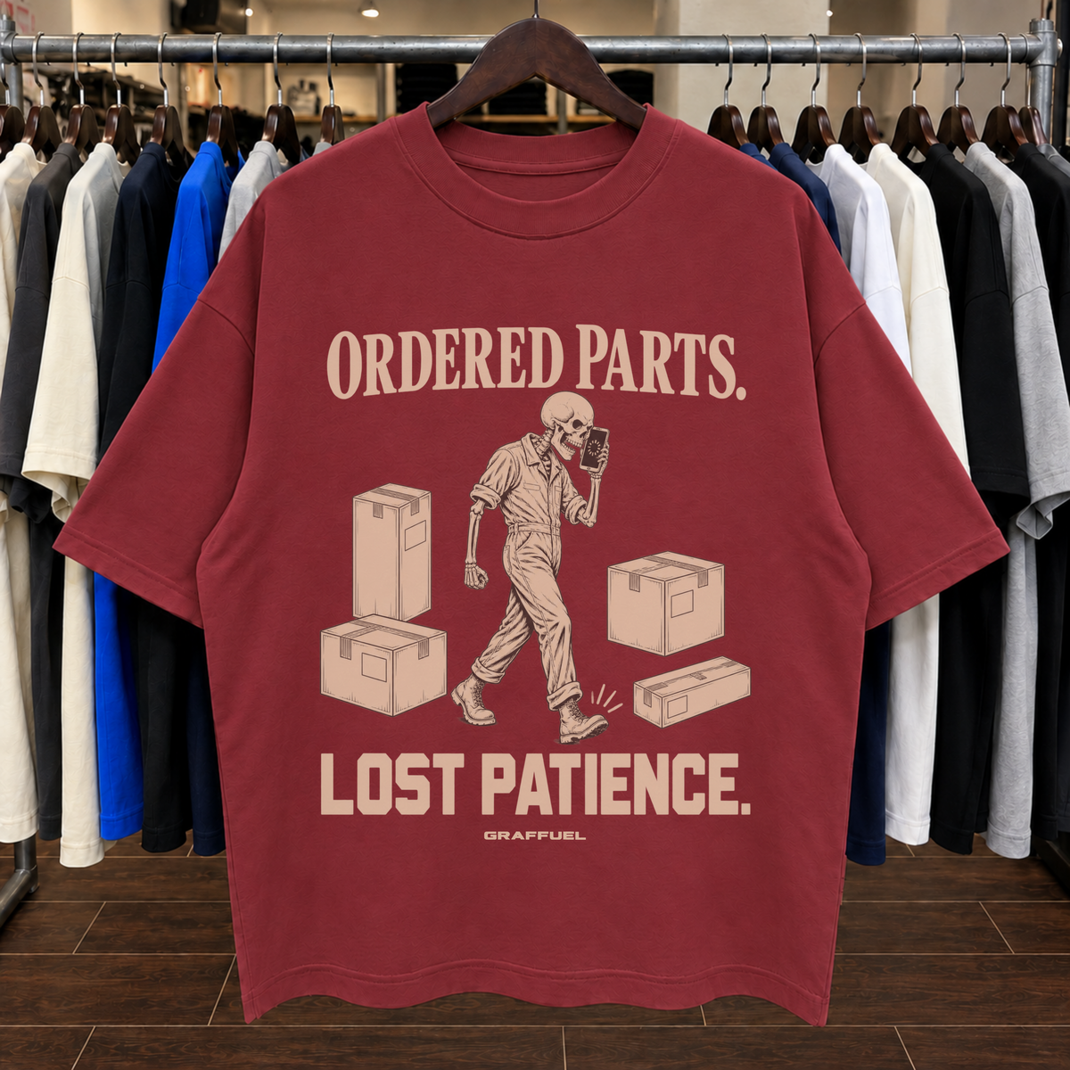 ✅ PEDIDO DE REPUESTOS. PERDÍ LA PACIENCIA. - Camiseta Oversized
