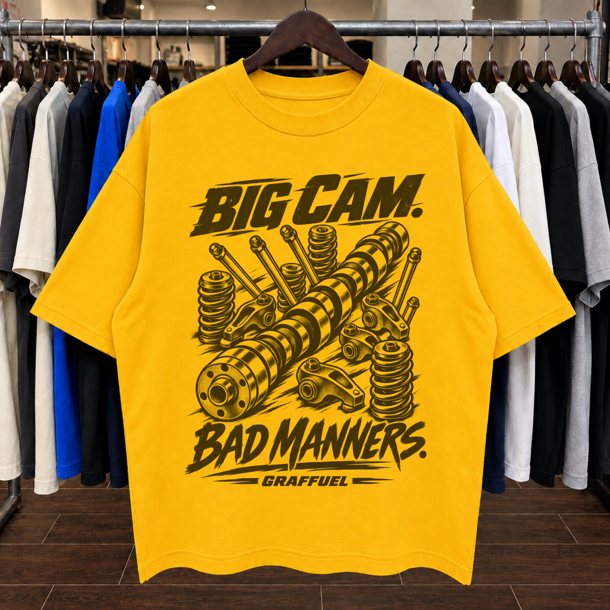 BIG CAM. MALOS MODALES. - Camiseta Oversize