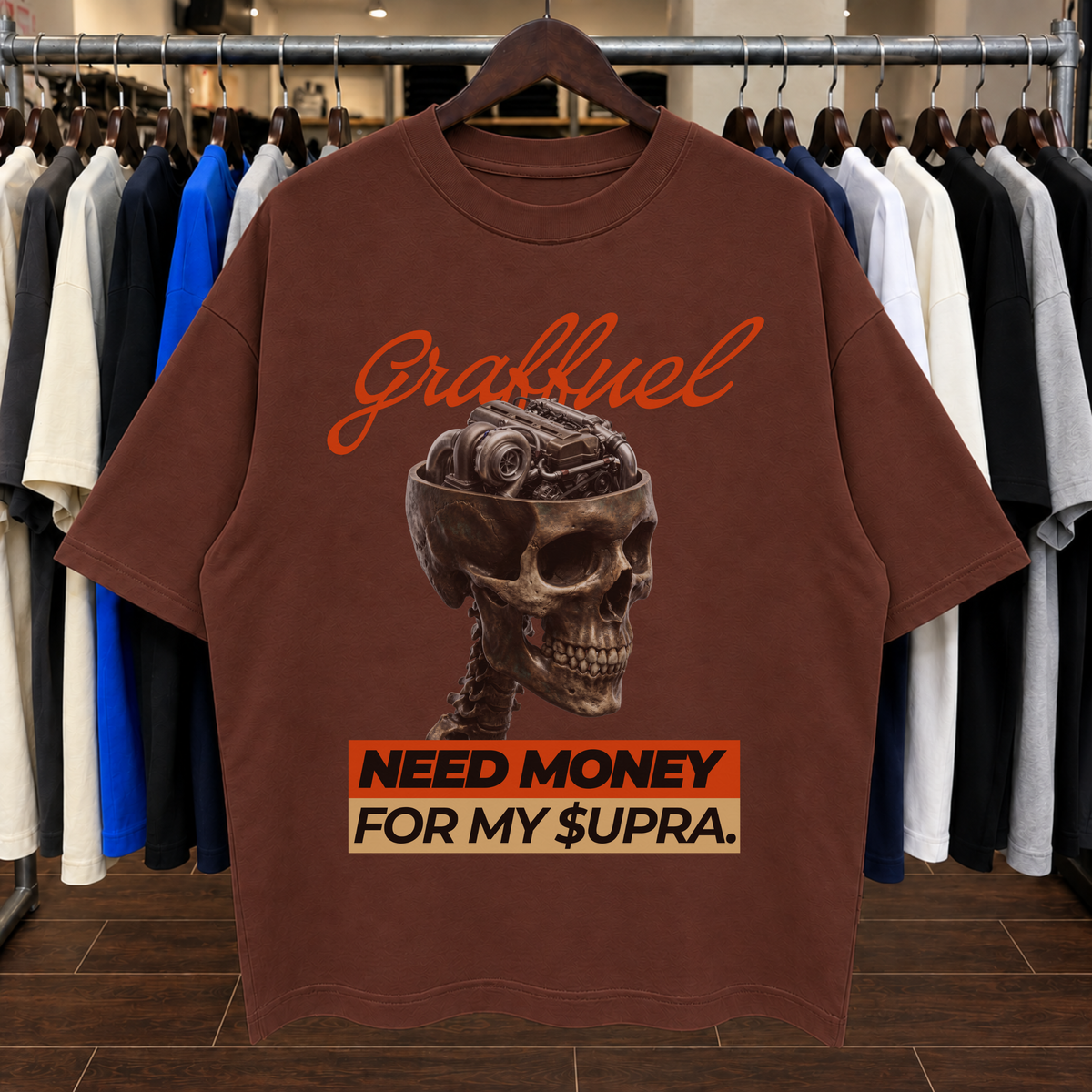 ✅ NECESITO DINERO PARA $UPRA - Camiseta Oversize